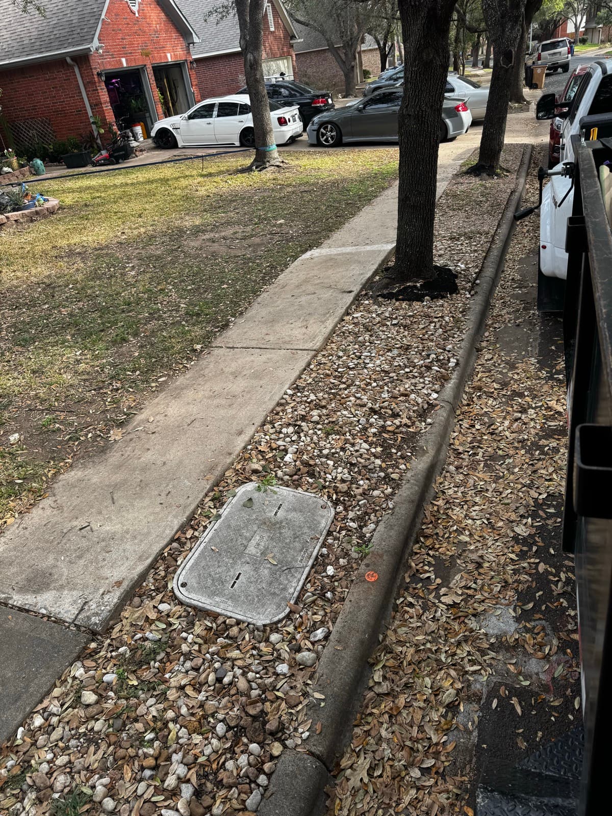 Yard before and after junk removal (after)
